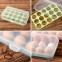 Контейнер для яиц (15 ячеек) с откидной крышкой, прозрачный, пластик