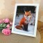 3Д картинка "Лиса" (большая) 14,5 х 19,5 см х Ж-0018, голографическая открытка с изображением лисы, без рамки