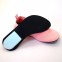 Тапочки-носочки для плавания и пляжа детские розовые с тканевым верхом и противоскользящей резиновой подошвой