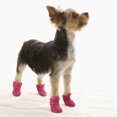 Сапожки резиновые для собак размер М для защиты лапок от влаги и грязи в дождливую погоду